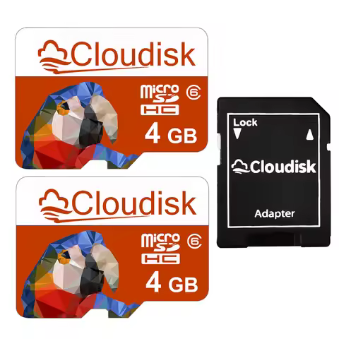 2Pack Cloudisk Micro SD Card 32GB 64GB 128GB U3 Memory Card 16GB 8GB 4GB 2GB C10 A1 TF Card Manufact