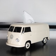 【完美禮物】典雅復古1:16VW T1車型收納盒米白色經典版