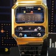 CASIO x Pacman 卡西歐經典手錶 小精靈 A100WEPC