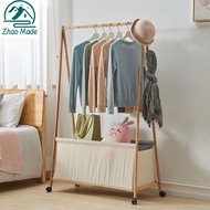 Zhao Made Simple Coat Rack Floor-to-ceiling Vertical Clothes Drying Pole Home Bedroom Room Storage Rack Rental Room