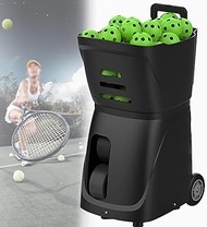 Ryanong Portable Tennis Ball Machine with Wireless Remote & Mobile App Control, 3 to 6 Hours Runtime