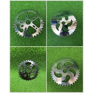 Crank Chainring For BMX 28T/36T/40T/44T Silver and Black Crank Basikal