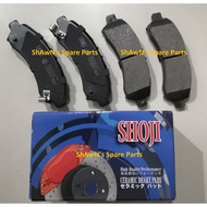 FRONT Perodua Myvi Lagi Best & ICON 1.3 1.5 / Axia / Bezza 1.0 1.3 Disc Brake Pad - SHOJI BLUE CD408
