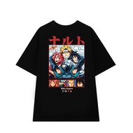 Naruto Sasuke Kakashi 7 Team Wide Form T-Shirt | Anime Naruto - Unisex T-Shirt