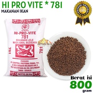 PTS Hi-Pro-Vite 781 Catfish Food, Tilapia, Carp, and Mujaer Catfish Food