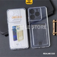 Bumble - Softcase Clear Card Case Bening Card Slot Case Realme C63