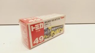 全新中古Tomica 日本製 紅盒 49 Amusement Park Shuttle Bus