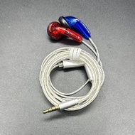 FENGRU EMX500S In-ear Flat Head Earbuds DIY MX500 HiFi Bass DJ Earbuds Heavy Bass Sound Quality