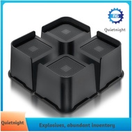 [quietnight.ph] 4pcs 4 Inch Height Increase Bed Frame Heavy Duty Adjustable Furniture Frame Sofa Tab