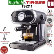 Máy pha cà phê Espresso Tiross TS6211 - 1100W - 15 bar