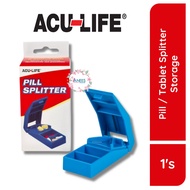 Acu-Life Pill Splitter Blue 1's - Alat pemotong pil ubat / tablet