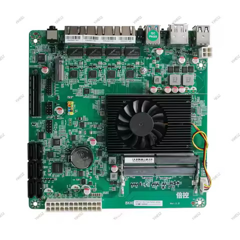 N5105 Quad-Core N100 Soft Routing NAS Motherboard Standard ITX 17CM Multi-HDD Sata 1xM.2 Dual DDR4Me