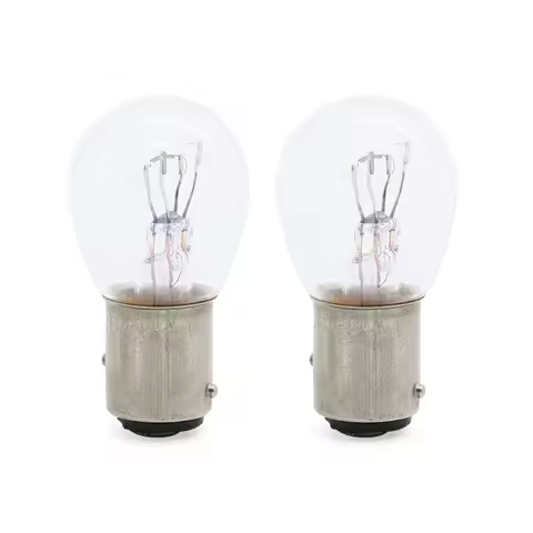 A4813 6V Brake Stop Taillight Tail Light Bulb Taillamp Bulbs 1154 21/5W 6 Volt For Honda Yamaha Vint
