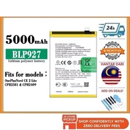 BSS Compatible For OP A77s CPH2473 BLP927 Battery Bateri Replacement 5000 mAh