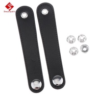 Sharprepublic Bellows Holder, Bellows Clasp For Accordion, PU Leather, Black Bellows Strap