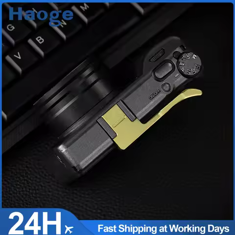 Haoge Metal Thumb Up Rest Hand Grip for RICOH GR IV GR4 GR III GR3 GRIIIX GR3X HDF Camera Accessorie