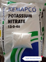 1KG REPACK KEMAPCO Potassium Nitrate 100% water soluble fertilizer Potassium Nitrate PN Hydroponics fertilizer Baja AB
