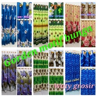 6.6 Waty wholesale large smokring size 135x220 door curtain 12 Ring
