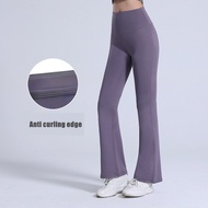 High Waist Women's Soft Flare Leg Yoga Pants Wide Leg Palazzo Bell Bottom Sports yoga Pants Loose Yo