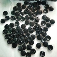 KEMEJA 9mm and 11mm Formal Black Shirt Buttons
