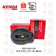 KENDA INNER TYRE DN - 20 x 1.50 1.75 - AV 48mm - ETRTO 406
