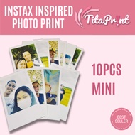30 pcs FAUX Instax Photo Print (INSTAX INSPIRED PRINT SERVICE)
