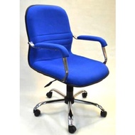 Office chair with lumber support, Ergonomic design chair , Full fabric covering, stylish Aluminum ar