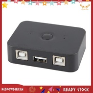 [Redpowderyan.] USB Printer Sharer Device 2 Ports USB2.0  Printer Sharing Peripheral for Printer USB