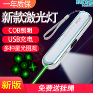 【好康】口琴款炫酷圖案紅外線雷射筆鐳射燈筆射筆指示筆綠光售樓雷射燈