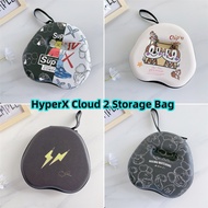 【Discount】For HyperX Cloud 2 Headphone Case Simple Cartoon Headset Earpads Storage Bag EVA Casing Bo