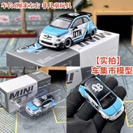 Ready Stock MINIGT 1: 64 Abarth Abarth 595 IZTK LBWK Alloy Car Model