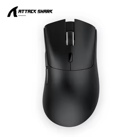 Attack Shark R1 18000dpi Wireless Bluetooth Mouse, Ultra Lightweight Ergonomic Design Mouse, PAW3311