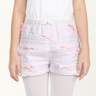 ARGYLE & OXFORD RIBBON BRODERIE SHORTS