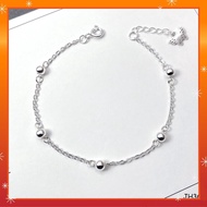 💥PROMO💥 #JH369 Sterling Silver Dainty minimalist Sweet Butterfly Bracelet, Anklet ( Gelang Silver 92