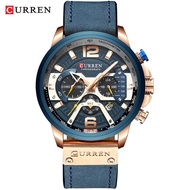 CURREN CURREN 8329 Six-Hand Multifunctional Trendy Men's Waterproof Watch Calendar Wrist Watch Fashi