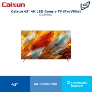 Caixun 43"/50"/55"/65" 4K UHD Google TV (ProViXio) C50V1UG/C55V1UG/C65V1UG | Dolby Audio | MEMC | HE