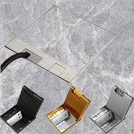 Factory Stainless Steel Embedded Power Socket Multifunctional Universal Floor Socket Marble Style Hi