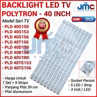 (💚)Backlight Tv Polytron PLD-40S150 40S153 40S156 40T150 40B150