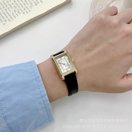 IEKE Simple Square Temperament Belt Womens Watch Womens Light Luxury Medium-old High-end Womens Watc