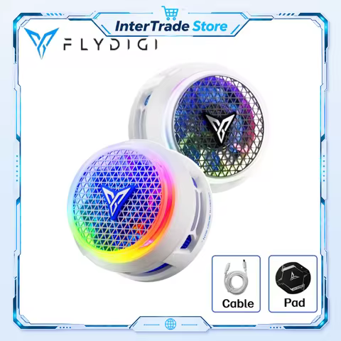 Flydigi B9X/B8X Cellphone Cooler Frequency Conversion Super Heat Dissipation Magnetic Radiator RGB L