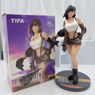 26CM Final Fantasy Vii Tifa Lockhart Girl Figures PVC Action Figure Gk Model Collection Room Ornamen