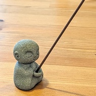 [Direct from Japan]HARGIO Incense Stand Cute Buddha Statue Stone Statue Incense Stand Jizo Incense Stand Stylish Incense Holder Interior Stylish Small Buddhist Incense Stand Incense Stand Incense Stand Incense Stand Incense Holder Incense Tray Incense Sta