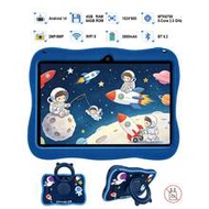 7-Inch Android 14 Kids Tablet With Shockproof Case,4GB RAM + 64GB ROM, 1024*600 IPS Touchscreen, 350