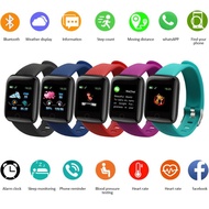 116 PLUS smart sport bracelet color screen Heart Rates blood pressure sleep Monitor watch fitness tracker waterproof Pedometer
