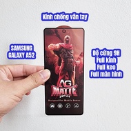 Samsung A52 gaming matte tempered glass