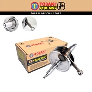 TOBAKI RACING CRANKSHAFT + FORGED CONNECTING ROD LC135 4 SPEED LC4S / Y15ZR JACK 4MM/6MM