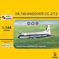 M-144121 Hawker Siddeley HS.748 CC. 2/T. 2 Airplane 1/144 Assembly Model