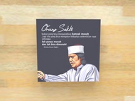 Picbox Quotes Hiasan Dinding Minimalis Caknun Maiyah vintage decor vector elegan pajangan kayu rumah