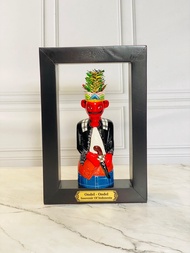 Pajangan Miniatur Ondel Kayu Jati / Pen Holder Ondel - Ondel / Miniatur Ondel Kayu