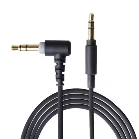 Replacement Aux 3.5mm Audio Cable Extension Cord For Sony WH-1000XM5 WH-1000XM4 WH-1000XM3 WH-1000XM